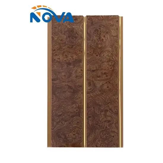 Ván PVC vân gỗ chất lượng cao phục vụ tường từ nhà sản xuất chuyên nghiệp Trung Quốc hình ảnh 1-description