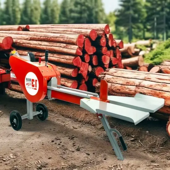Máy cắt gỗ thủy lực kích thước nhỏ, tiện lợi cho gia đình, giá rẻ hình ảnh 1-description