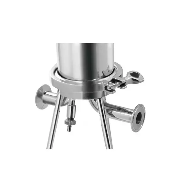 Vỏ bộ lọc chất lỏng thép không gỉ 304 kết nối ren cho hệ thống lọc RO - Sự lựa chọn hoàn hảo hình ảnh 1-description