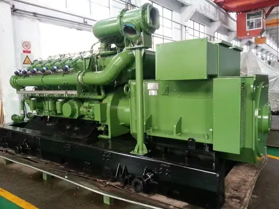 Bộ phát điện động cơ khí gỗ công suất 500kw hình ảnh 1-description