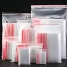 Túi đựng đồ trong suốt có khóa zip, đảm bảo đóng kín với nhiều kích cỡ khác nhau hình ảnh 1-description