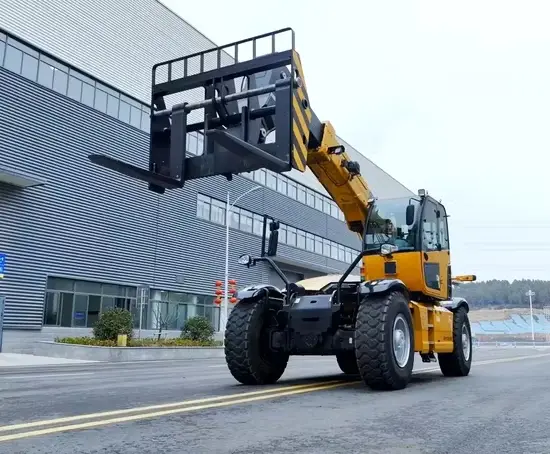 Xe nâng telescopic thủy lực 12ton - Xtf12010K với chiều cao 10m, thương hiệu uy tín hình ảnh 1-description