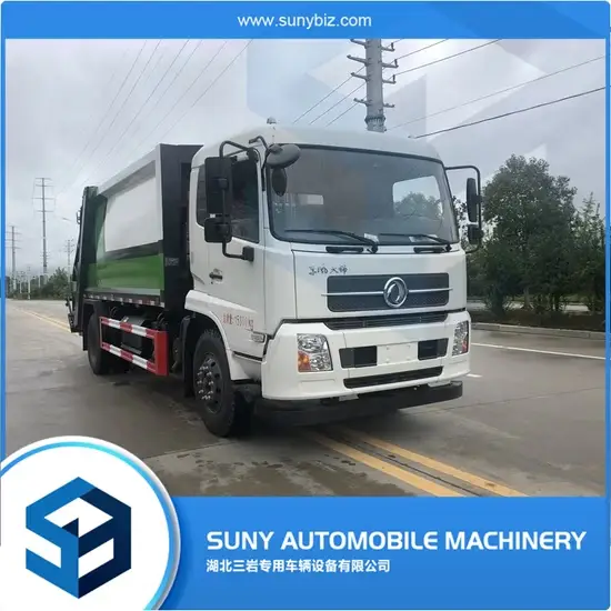 Xe ép rác nhỏ bán với máy nén Euro 2 hiệu quả hình ảnh 1-description