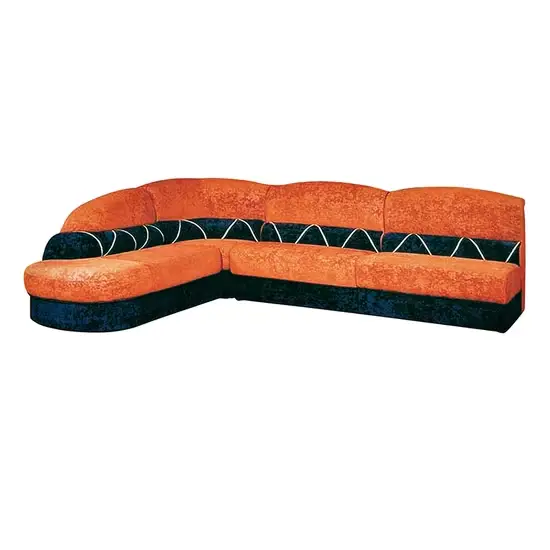 Đẹp mắt và thoải mái - Ghế sofa hình L bọc vải mềm hình ảnh 1-description