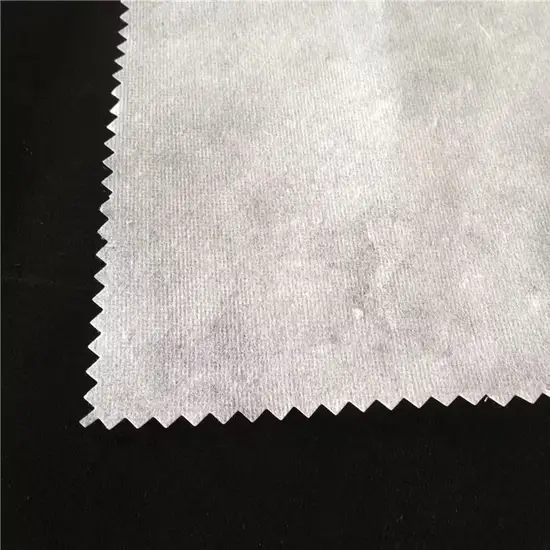 Vải dính nóng từ chất liệu polyester không dệt Pes+PA hình ảnh 1-description
