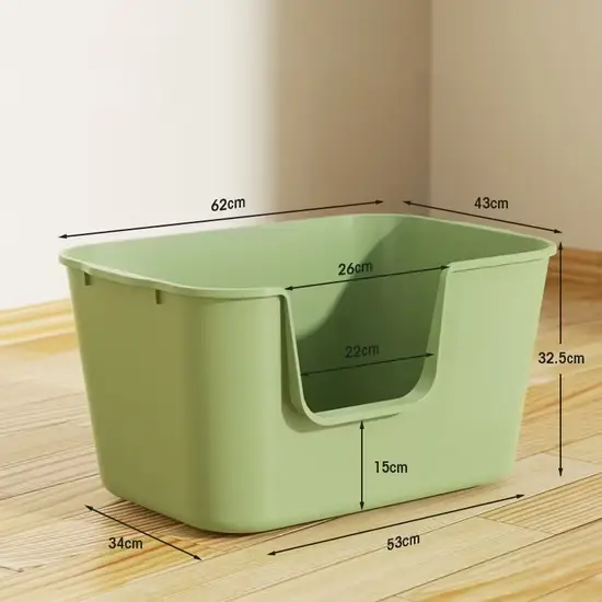 Xẻng vệ sinh đa năng cho mèo từ chất liệu nhựa, giúp dọn dẹp vệ sinh cho thú cưng một cách thuận tiện hình ảnh 1-description