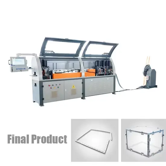 Máy tự động Hicas SF3103 làm khóa hộp plywood hình ảnh 1-description