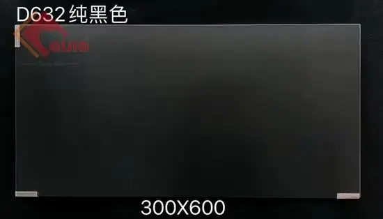 Gạch Matt Kích Thước 300*600mm: Sự Lựa Chọn Hoàn Hảo Cho Gạch Tường Phòng Tắm và Cửa Chất Lượng Cao cho Vila và Khách Sạn - Được Thiết Kế với Màu Đen và Trắng Độc Đáo hình ảnh 1-description