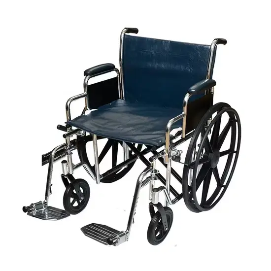 Xe lăn tải nặng với ghế extra wide kích thước 20 22 24, phù hợp cho người có khổng lồ hình ảnh 1-description