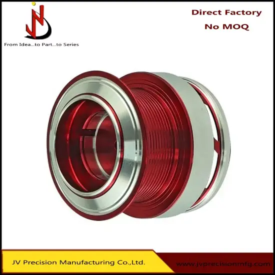 Tiêu đề mới: Sản phẩm gia công CNC nhôm tùy chỉnh với phủ mạ chrome cao cấp hình ảnh 1-description