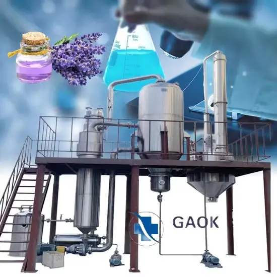 Nhà máy Trung Quốc cung cấp máy chiết xuất và cô đặc chân không đa chức năng dành cho tinh dầu bergamot hình ảnh 1-description