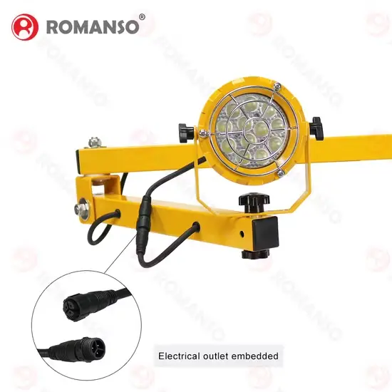 Đèn LED 60W dùng để chiếu sáng khu vực bến hàng hóa hình ảnh 1-description