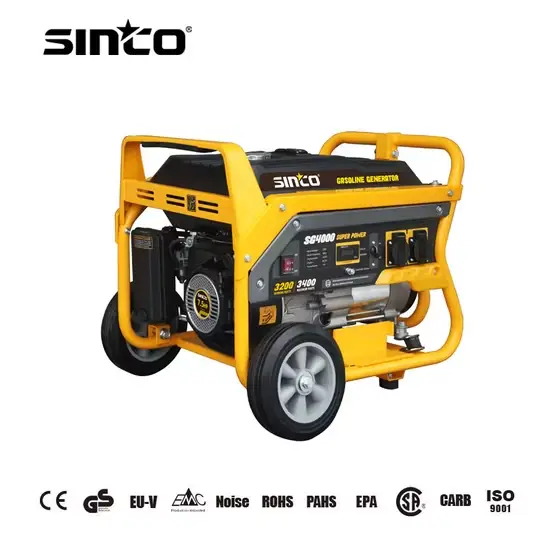 Thiết bị phát điện xăng Sinco di động 2kw, 3500W và 5kw - Sự lựa chọn hoàn hảo cho gia đình hình ảnh 1-description
