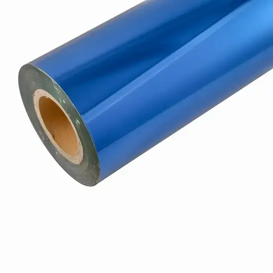 Ứng Dụng Bạc Lạnh Foil Flexographic Màu Xanh Kim Loại Trong In Ấn hình ảnh 1-description