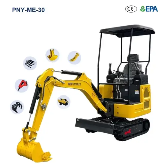Máy xúc Pny-Me-30small: Thao tác dễ dàng để hoàn tất công việc một cách nhanh chóng hình ảnh 1-description
