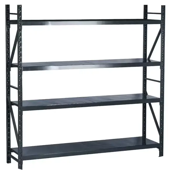 Kệ thép xếp chồng chất lượng cao cho kho hàng dài span hình ảnh 1-description