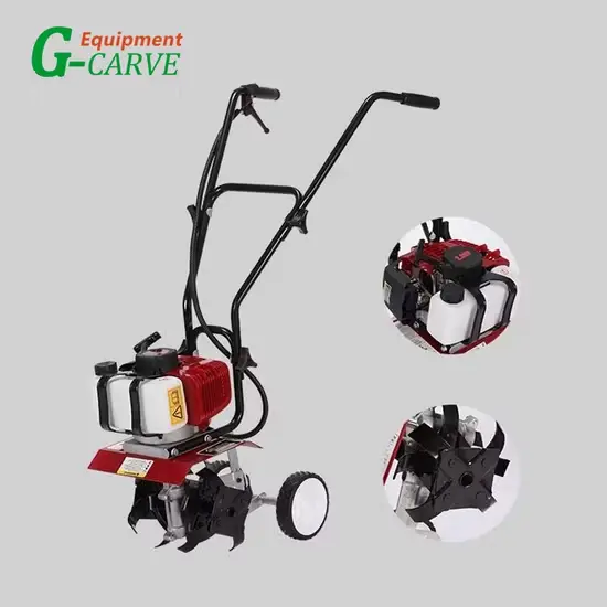 G-Carve Máy Xới Đất Nhỏ 2 Hành Trình 62cc - Máy Xới Đất Xoay Tine Cho Vườn hình ảnh 1-description