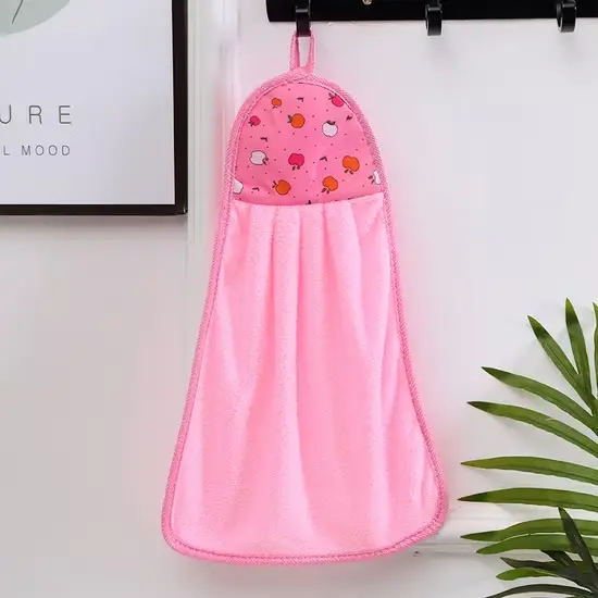Khăn lau microfiber và coral fleece tiện lợi cho vệ sinh bếp hình ảnh 1-description
