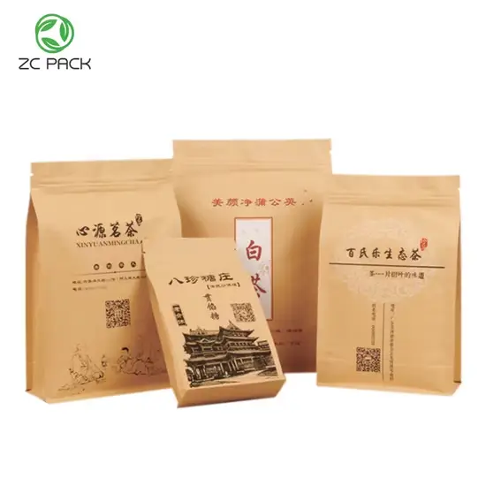 Túi đựng thực phẩm Kraft: Lựa chọn tiết kiệm cho mẫu tự do và thức ăn chế biến sẵn hình ảnh 1-description