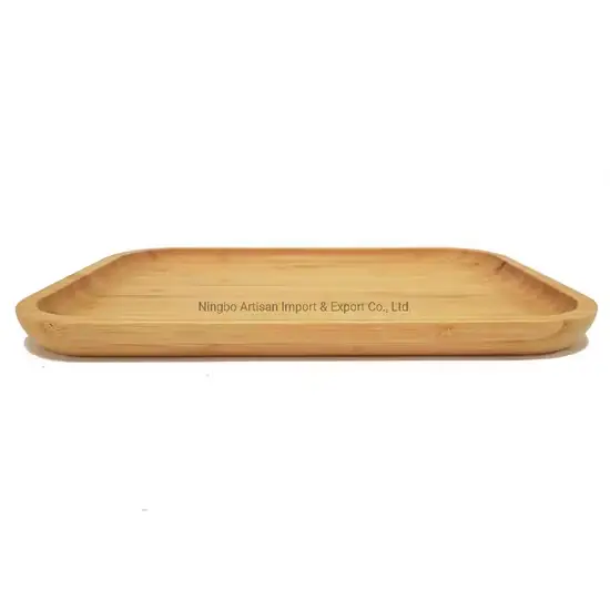 Khay đựng thực phẩm làm từ tre, sản xuất tại nhà máy với chất lượng tốt hình ảnh 1-description
