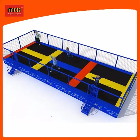 Trải nghiệm nhảy bungee cho người trưởng thành trên công trình đệm nhún chất lượng hình ảnh 1-description