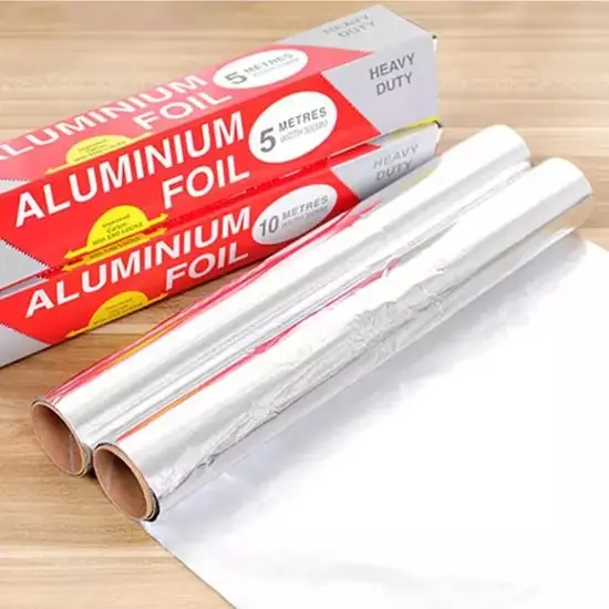 Giấy nhôm sử dụng để bảo quản thực phẩm trong nhà bếp hình ảnh 1-description