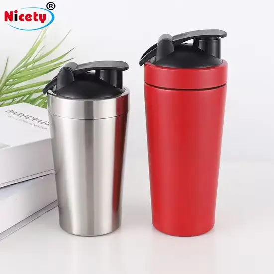 Túi lắc protein làm từ vật liệu thép không gỉ phù hợp cho hoạt động thể thao và dã ngoại hình ảnh 1-description