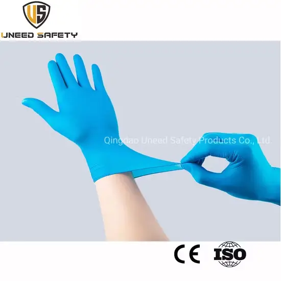 Găng tay kiểm tra chất lượng với hỗn hợp vinyl và nitrile, chứng nhận CE, sử dụng một lần hình ảnh 1-description