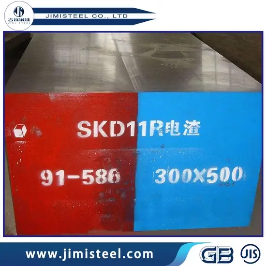 Tấm thép thanh dụng cụ và khuôn chịu mài mòn, độ bền cao 1.2379/D2/SKD11/Cr12MOV - Cán nóng rèn hình ảnh 1-description