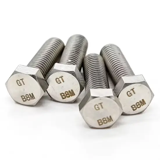 Bu lông và đai ốc mạ kẽm 8.8, vòng đệm lục giác thép không gỉ 304 316 - Chất lượng cao hình ảnh 1-description