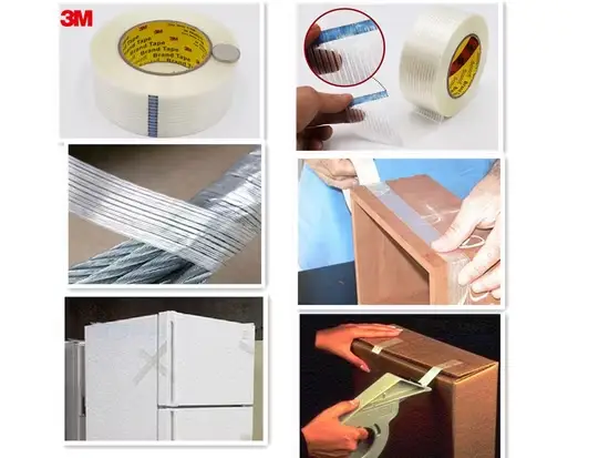 Băng dính sợi thủy tinh chéo - lựa chọn vững chắc cho bảo quản sản phẩm hình ảnh 1-description