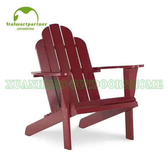 Ghế Adirondack giao hàng nhanh, làm từ gỗ cho sân vườn và hồ bơi - sản phẩm OEM hình ảnh 1-description