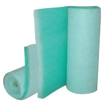 Bộ lọc sơn sử dụng sợi thủy tinh cho sàn, vật liệu bắt sơn không khí cho buồng sơn và hệ thống tái chế nhiệt hình ảnh 1-description