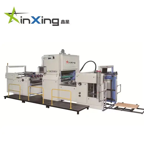 Máy cán phim BOPP tự động với cảm biến độ chất lượng cao và tính năng tự động nâng hạ chồng giấy hình ảnh 1-description