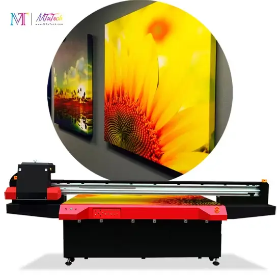 Máy in phẳng UV cho sản phẩm gỗ, tấm acrylic và plexiglass hình ảnh 1-description