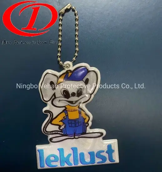 Móc khóa đồ trang trí in hình phản chiếu, sản phẩm pendant nhựa mã Dfo-021 hình ảnh 1-description
