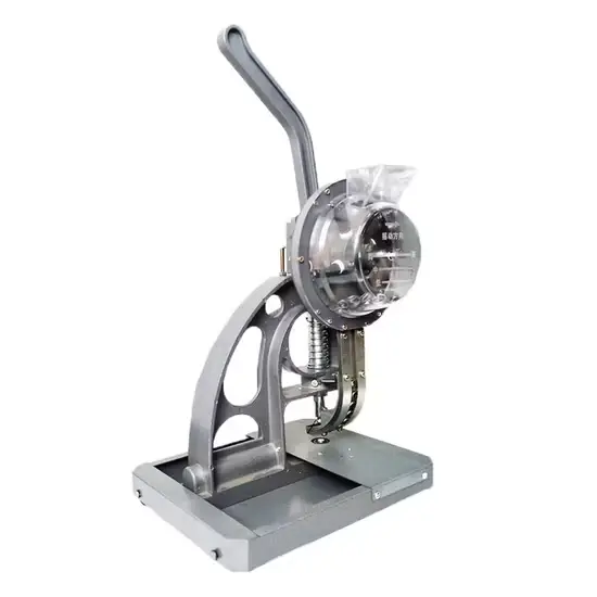 Máy đục lỗ cầm tay tự động Trung Quốc cho băng rôn, dập grommet 5.5mm-12mm hình ảnh 1-description