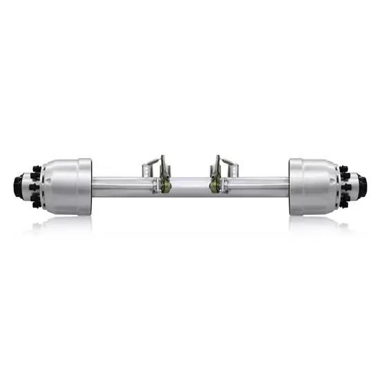 Trục bán rơ moóc 11 tấn mâm xe cho rơ moóc xe tải trục đôi jet ski - Sản phẩm hot hình ảnh 1-description