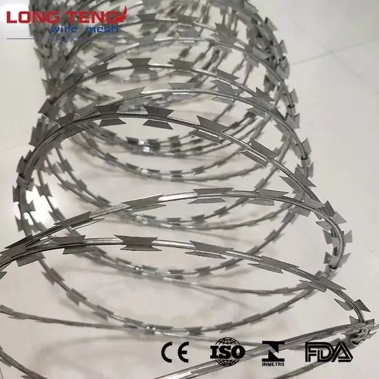 Dây kẽm gai concertina Bto 22 chất lượng cao, bảo vệ an ninh hiệu quả hình ảnh 1-description