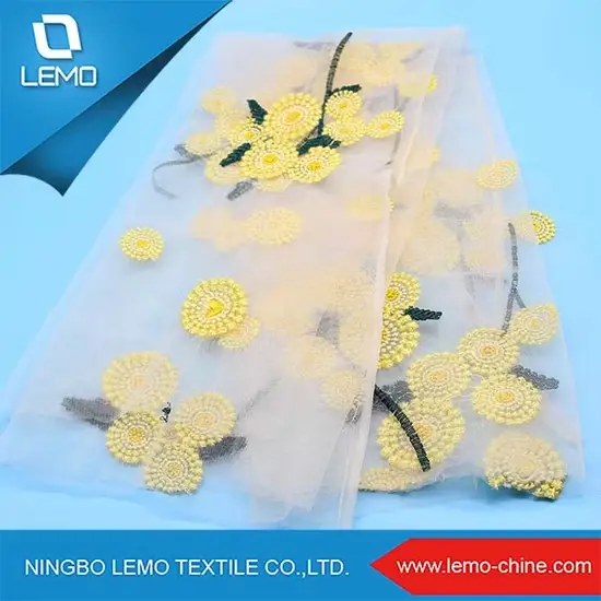 Vải ren hóa học từ mạng cung cấp Trung Quốc - Sự lựa chọn hoàn hảo cho sản phẩm thêu ren của bạn hình ảnh 1-description