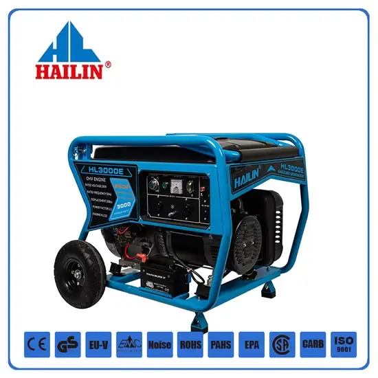 Thiết bị phát điện mini xăng 220V di động, tiết kiệm, không tiếng ồn hình ảnh 1-description