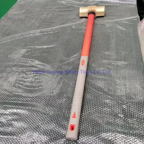 Búa đồng có tay cầm thủy tinh, trọng lượng 12lbs hình ảnh 1-description
