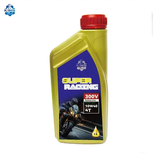 Dầu xe máy bán buôn 10W40 công thức tổng hợp từ nhà máy Trung Quốc, giúp chuyển số mượt mà và ổn định cắt nhiệt độ cao khi sử dụng trên đường đua hình ảnh 1-description
