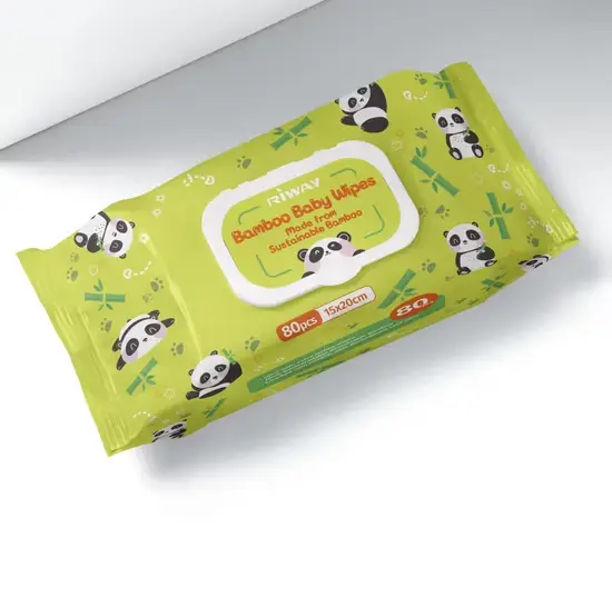 Khăn ướt tre tự nhiên Mom Care cho da nhạy cảm của bé hình ảnh 1-description