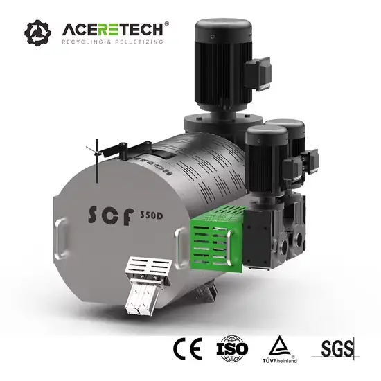 Thiết bị sản xuất tái chế chai nhựa của Aceretech - không sử dụng lưới hình ảnh 1-description