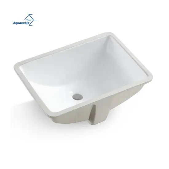 Bồn rửa mặt sứ hình chữ nhật lắp âm - Sản phẩm vệ sinh sứ phổ biến hình ảnh 1-description