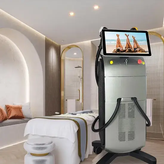 Nhà máy Laser Titanium 2023: Công nghệ triệt lông Băng 808 Laser Diode hình ảnh 1-description