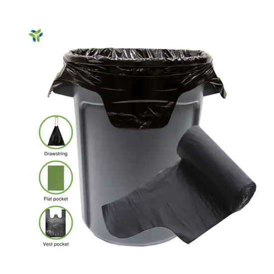 Túi rác tái chế cho việc xử lý thuận tiện và bảo vệ môi trường hình ảnh 1-description