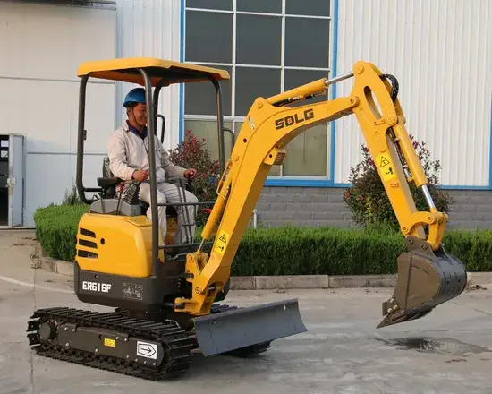 Sdlg Máy xúc đất không đuôi 1.6t-Er616f - Thiết kế với Xô 0.04m3 hình ảnh 1-description