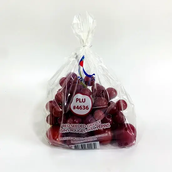 Chuyên cung cấp bao bì túi đứng nho PP tái chế cho siêu thị và trái cây hình ảnh 1-description